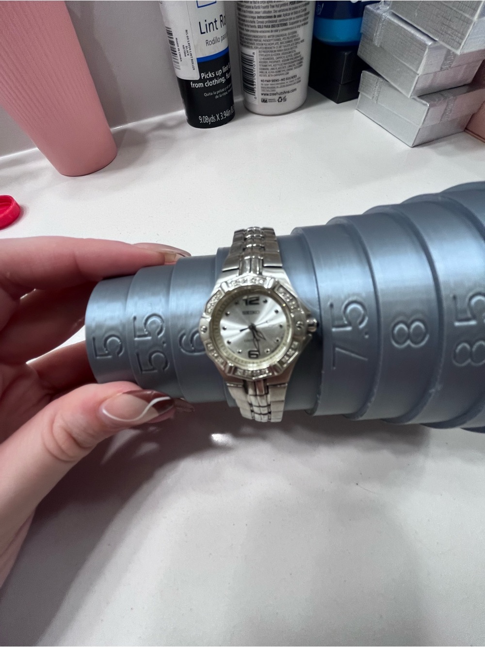 Silver Coutura Women's Seiko Watch